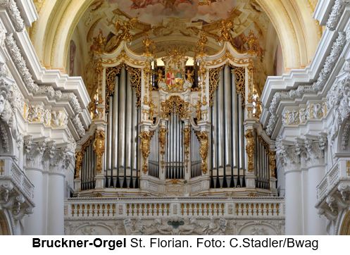 640 Bruckner Orgel Stifts Kirche St. Florian